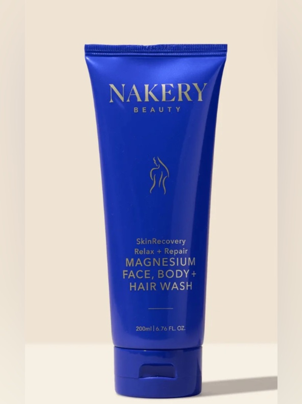 Nakery Beauty SkinRecovery Relax + Repair Magnesium Face, Body, & Hair Wash